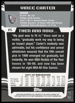 2008-09 Topps Tipoff